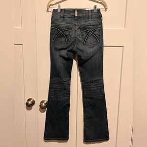 ARIAT Real Denim Low Rise Real Rosa Boot Cut Jeans Size 25S